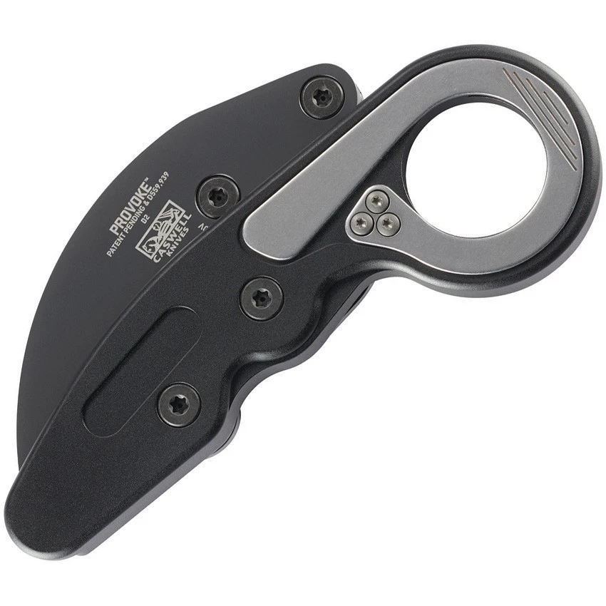 CRKT Provoke Kinematic - Black Aluminum (2.38" D2) CR4040V 2 CRKT Provoke Kinematic - Black Aluminum (2.38" D2) CR4040V - Image 2