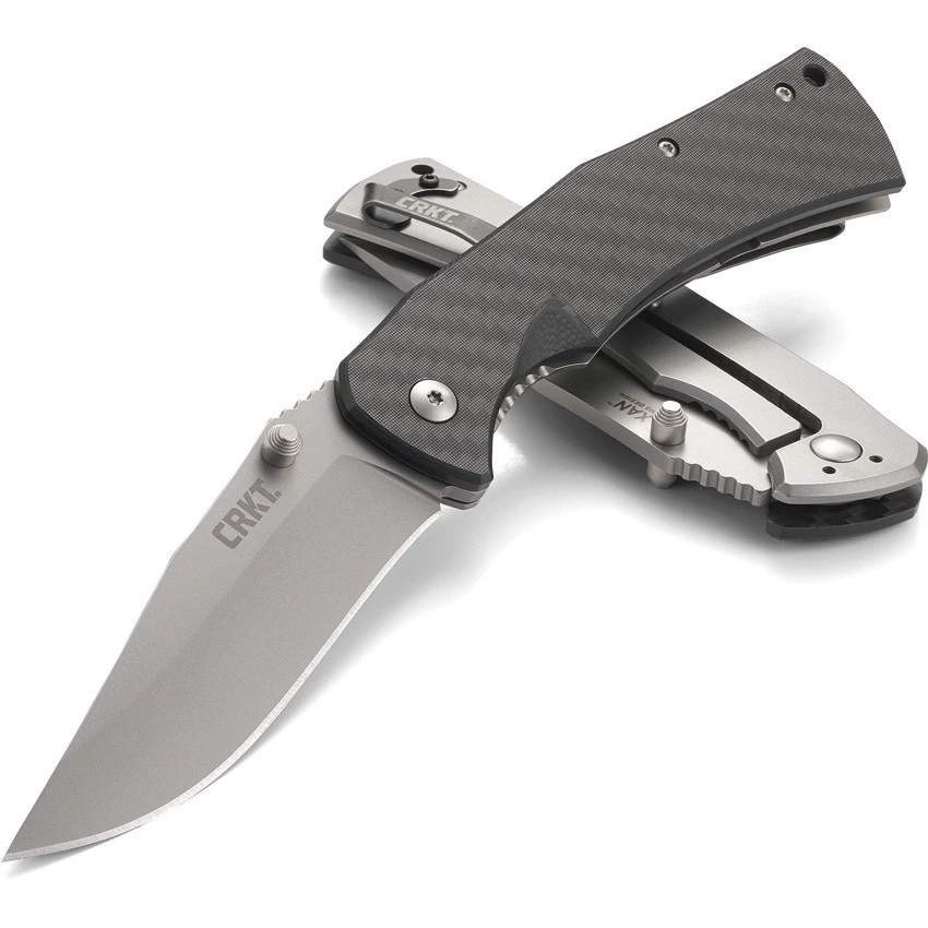 CRKT Xan A/O - Black G-10 / CF (3.63" HCS) CR2085 3 CRKT Xan A/O - Black G-10 / CF (3.63" HCS) CR2085 - Image 3