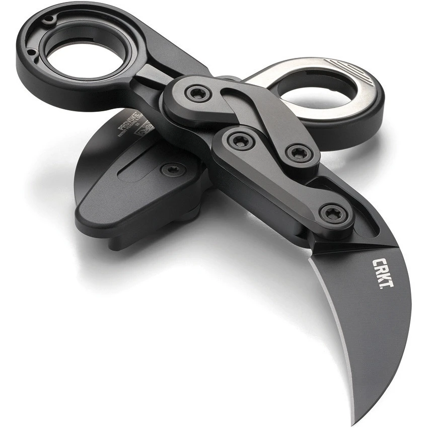 CRKT Provoke Kinematic Responder - Black Aluminum (2.38" D2) CR4042 3 CRKT Provoke Kinematic Responder - Black Aluminum (2.38" D2) CR4042 - Image 3