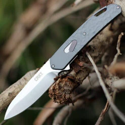 CRKT Bona Fide - Silver Sculpted Alum (3.59" D2) K540GXP