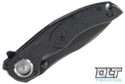 CRKT Linchpin Black Veff Serrations -CRKT 5406K Linchpin Black closed front Hi res 73678.1652721957