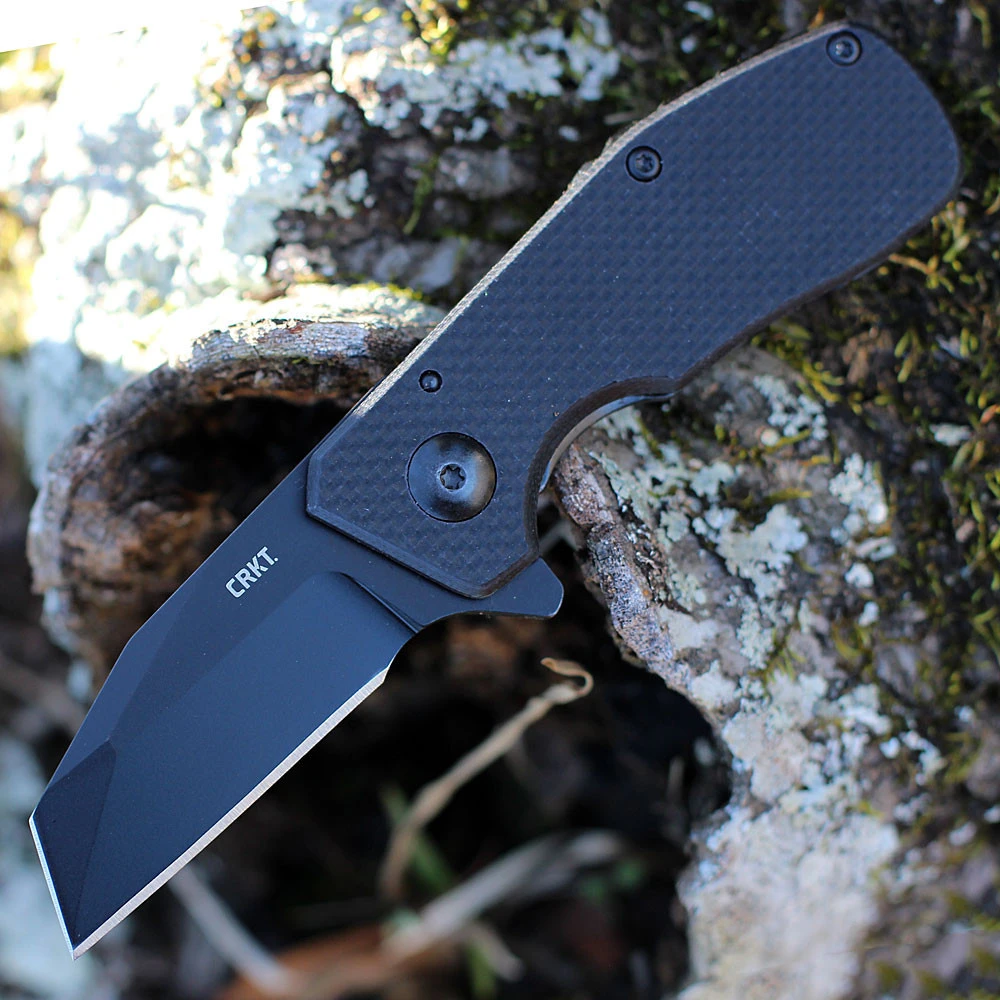 CRKT Razelcliffe Compact - Black G-10/SS (2.0" 8Cr13MoV) CR4021GK 1 CRKT Razelcliffe Compact - Black G-10/SS (2.0" 8Cr13MoV) CR4021GK