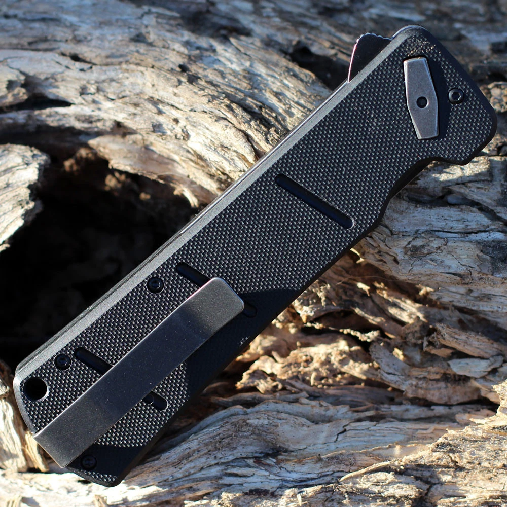 CRKT Inazuma No Ken - Blk G-10 (3.68" D2) CR2908 4 CRKT Inazuma No Ken - Blk G-10 (3.68" D2) CR2908 - Image 4