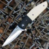CRKT Curfew -White/Blk Micarta/Alum (3.10" 8Cr13MoV) CR2867