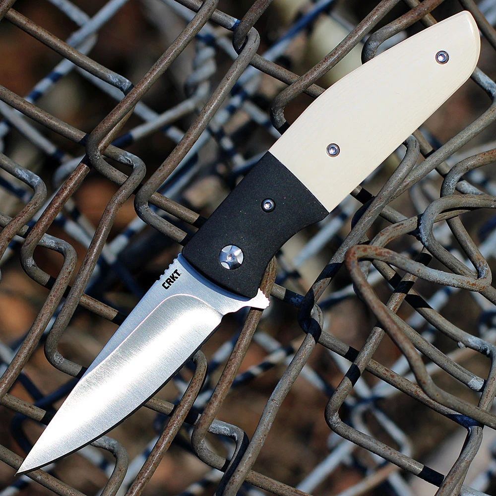 CRKT Curfew -White/Blk Micarta/Alum (3.10" 8Cr13MoV) CR2867 1 CRKT Curfew -White/Blk Micarta/Alum (3.10" 8Cr13MoV) CR2867