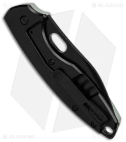 CRKT Limited Release Pilar III Frame Lock Knife Jade G-10 (3" Black D2) -CRKT CRKT Blade HQ Exclusive Pillar III FLK Jade G10 3in Black D2 BHQ 141312 td side
