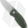 CRKT Exclusive Burnley Squid Frame Lock Knife Green Micarta (2.25" Stonewash D2)