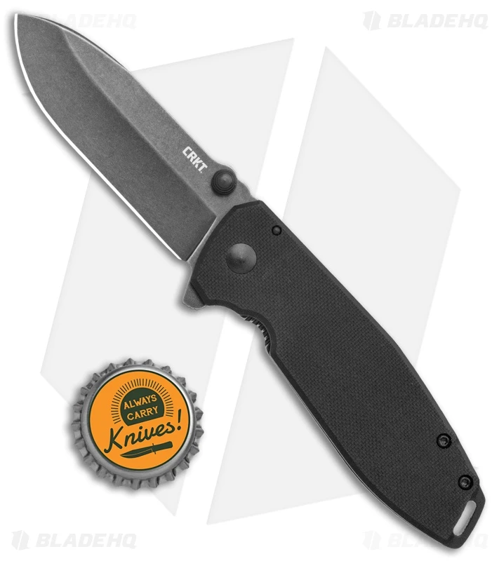 CRKT Burnley Squid XM Assisted Opening Knife Black G-10 (3" Black SW) 4 CRKT Burnley Squid XM Assisted Opening Knife Black G-10 (3" Black SW) - Image 4