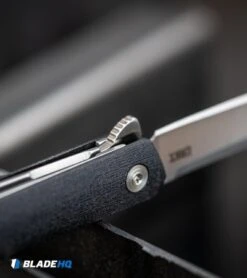 CRKT CEO Flipper Liner Lock Knife Black GRN (3.4" Satin) -CRKT CRKT CEO Flipper Liner Lock Knife Black GRN Satin BHQ 119358 kp steel open web