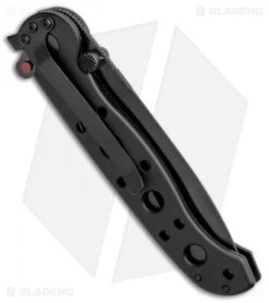 CRKT Carson M16-01K EDC Spear Point Liner Lock Knife (3" Black) 6 CRKT Carson M16-01K EDC Spear Point Liner Lock Knife (3" Black) -CRKT CRKT Carson M16 01K EDC SP LL Black BHQ 87733 jr side