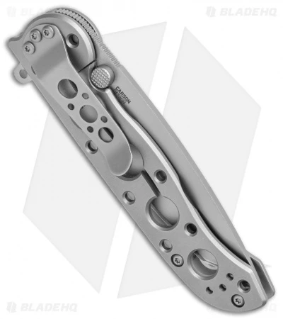 CRKT M16-02SS Stainless Steel Frame Lock Knife Tanto (3" Bead Blast) 3 CRKT M16-02SS Stainless Steel Frame Lock Knife Tanto (3" Bead Blast) - Image 3