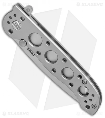 CRKT M16-02SS Stainless Steel Frame Lock Knife Tanto (3" Bead Blast) 2 CRKT M16-02SS Stainless Steel Frame Lock Knife Tanto (3" Bead Blast) - Image 2