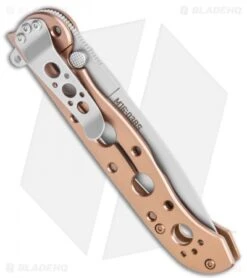 CRKT Carson M16-03BS Frame Lock Knife Bronze Stainless Steel (3.6" Satin) -CRKT CRKT Carson M16 03BS FL SS Satin BHQ 119388 jr side