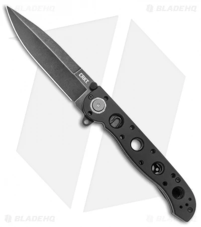 CRKT Carson M16-03DB Spear Point Dead Lock Flipper Knife (3.5" Black SW) 1 CRKT Carson M16-03DB Spear Point Dead Lock Flipper Knife (3.5" Black SW)