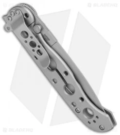 CRKT M16-03SS Stainless Steel Frame Lock Knife Spear Point (3.5" Bead Blast) -CRKT CRKT Carson M16 03SS SS BB FL SP BB BHQ 138966 jr side