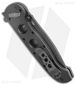 CRKT Carson M16-04DB Tanto Dead Bolt Lock Flipper Knife (3.89" Black SW) 6 CRKT Carson M16-04DB Tanto Dead Bolt Lock Flipper Knife (3.89" Black SW) -CRKT CRKT Carson M16 04DB Tanto Dead Lock Black Flipper Black SW BHQ 138943 jr side