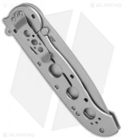 CRKT M16-04SS Stainless Steel Frame Lock Knife Tanto (3.9" Bead Blast) 6 CRKT M16-04SS Stainless Steel Frame Lock Knife Tanto (3.9" Bead Blast) -CRKT CRKT Carson M16 04SS SS Tanto FL Flipper BB BHQ 138967 jr side