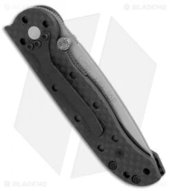 CRKT Carson M16-10F Tanto Flipper Knife Carbon Fiber (3" Satin Serr) 6 CRKT Carson M16-10F Tanto Flipper Knife Carbon Fiber (3" Satin Serr) -CRKT CRKT Carson M16 10F tanto cf satin serr BHQ 69073 er side