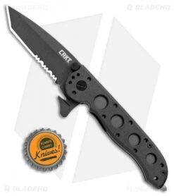 CRKT Carson M16-12ZLEK Tanto Flipper Knife Zytel (3" Black Serr) 7 CRKT Carson M16-12ZLEK Tanto Flipper Knife Zytel (3" Black Serr) -CRKT CRKT Carson M16 12ZLEK Tanto Zytel Black Serr BHQ 9882 jr bottlecap