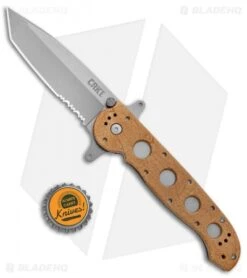 CRKT Carson M16-14ZSF Tanto Flipper Knife Desert Tan (3.875" Bead Blast Serr) 7 CRKT Carson M16-14ZSF Tanto Flipper Knife Desert Tan (3.875" Bead Blast Serr) -CRKT CRKT Carson M16 14ZSF Tanto Desert Tan BB Serr BHQ 7950 jr bottlecap