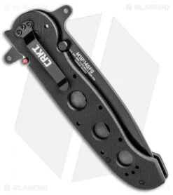CRKT Carson M16-14SFG Special Forces Tanto Flipper Knife (3.875" Black Serr) 6 CRKT Carson M16-14SFG Special Forces Tanto Flipper Knife (3.875" Black Serr) -CRKT CRKT Carson M16 14ZSF Tanto Special Forces Black Serr BHQ 3150 jr side