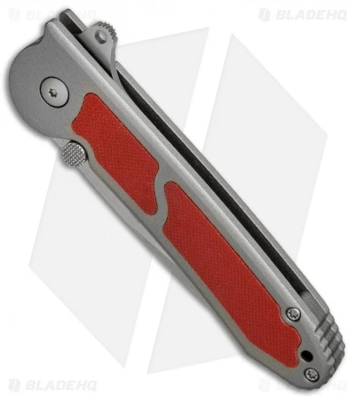 CRKT Carson M18-12R Liner Lock Folding Knife Red G-10 (3.2" Satin) 2 CRKT Carson M18-12R Liner Lock Folding Knife Red G-10 (3.2" Satin) - Image 2
