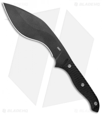 CRKT Clever Girl Kukri Fixed Blade Knife Black G-10 (7.75" Black) 1 CRKT Clever Girl Kukri Fixed Blade Knife Black G-10 (7.75" Black)