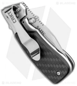 CRKT Compact Razel Liner Lock Knife Carbon Fiber (2.13" Satin) 6 CRKT Compact Razel Liner Lock Knife Carbon Fiber (2.13" Satin) -CRKT CRKT Compact Razel CF CR4020CF BHQ 93124 jr side