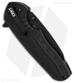 CRKT Copacetic Tactical Liner Lock Knife (3" Black) 2620 -CRKT CRKT Copacetic Tactical LL Knife 3in Black BHQ 51836 td side