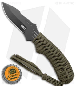 CRKT Crawford Thunder Strike Neck Knife Green Paracord (2.8" Black) 2032 9 CRKT Crawford Thunder Strike Neck Knife Green Paracord (2.8" Black) 2032 -CRKT CRKT Crawford Thunder Strike Neck Green Paracord Black BHQ 27278 jr bottlecap