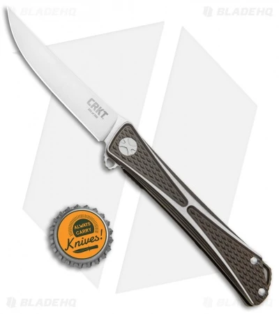 CRKT Crossbones Limited Edition Liner Lock Knife Ti (3.5" Satin M390) 7531 4 CRKT Crossbones Limited Edition Liner Lock Knife Ti (3.5" Satin M390) 7531 - Image 4