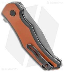 CRKT Fawkes Spring Assisted Knife Brown/Orange G-10 (2.75" Bead Blast) 6 CRKT Fawkes Spring Assisted Knife Brown/Orange G-10 (2.75" Bead Blast) -CRKT CRKT Fawkes Dust Layer G 10 LL DP BB BHQ 138957 jr side