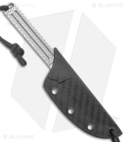 CRKT Testy Fixed Blade Knife Skeletonized Stainless Steel (2.4" Satin) -CRKT CRKT Feisty Skeletonized Fixed Blade Satin BHQ 138974 jr sheath large