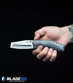 CRKT Folding Razel Folder Liner Lock Knife Micarta (3.13" Satin) 4030 15 CRKT Folding Razel Folder Liner Lock Knife Micarta (3.13" Satin) 4030 -CRKT CRKT Folding Razel Folder Liner Lock Knife Micarta Satin 4030 BHQ 4133 kp hand web