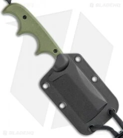 CRKT Folts Desert Warrior Minimalist Cleaver Neck Knife (2.1" Copper D2) 7 CRKT Folts Desert Warrior Minimalist Cleaver Neck Knife (2.1" Copper D2) -CRKT CRKT Folts Minimalist Cleaver Neck Knife OD Green G 10 Copper BHQ 114000 jr sheath