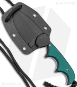 CRKT Folts Minimalist Spear Point Neck Knife Green Resin/Fiber (2.1" Stonewash) 7 CRKT Folts Minimalist Spear Point Neck Knife Green Resin/Fiber (2.1" Stonewash) -CRKT CRKT Folts Minimalist SP Neck Knife Green Resin Fiber SW BHQ 145872 jr sheath