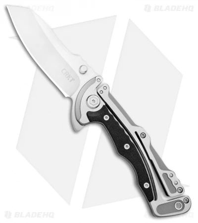CRKT Graphite Glenn Klecker Liner Lock Knife (3.06" Satin) 5190 1 CRKT Graphite Glenn Klecker Liner Lock Knife (3.06" Satin) 5190