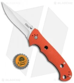 CRKT Hammond Cruiser LAWKS Liner Lock Knife Orange (3.75" Satin Serr) 7914OR 7 CRKT Hammond Cruiser LAWKS Liner Lock Knife Orange (3.75" Satin Serr) 7914OR -CRKT CRKT Hammond Cruiser Orange Serr CR7914OR BHQ 87149 jr bottlecap 2