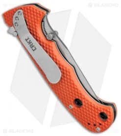 CRKT Hammond Cruiser LAWKS Liner Lock Knife Orange (3.75" Satin Serr) 7914OR 6 CRKT Hammond Cruiser LAWKS Liner Lock Knife Orange (3.75" Satin Serr) 7914OR -CRKT CRKT Hammond Cruiser Orange Serr CR7914OR BHQ 87149 jr side 2