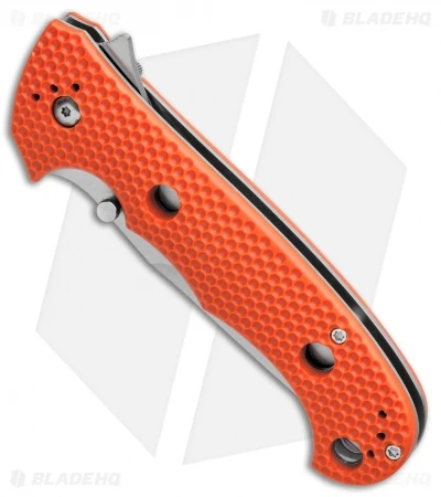 CRKT Hammond Cruiser LAWKS Liner Lock Knife Orange (3.75" Satin Serr) 7914OR 2 CRKT Hammond Cruiser LAWKS Liner Lock Knife Orange (3.75" Satin Serr) 7914OR - Image 2