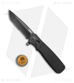 CRKT Homefront Tactical Tanto Field Strip Knife Black (3.5" Black Serr) K260KKS 7 CRKT Homefront Tactical Tanto Field Strip Knife Black (3.5" Black Serr) K260KKS -CRKT CRKT Homefront Tactical Tanto LL Black Black Serr K260KKS BHQ 51833 jr bottlecap