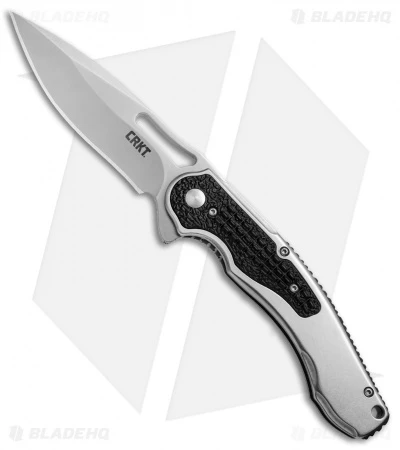 CRKT Ikoma Carnufex Frame Lock Flipper Knife (4" Satin) 5480 1 CRKT Ikoma Carnufex Frame Lock Flipper Knife (4" Satin) 5480