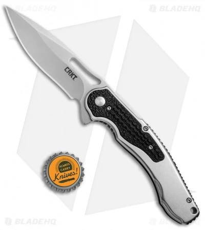CRKT Ikoma Carnufex Frame Lock Flipper Knife (4" Satin) 5480 4 CRKT Ikoma Carnufex Frame Lock Flipper Knife (4" Satin) 5480 - Image 4