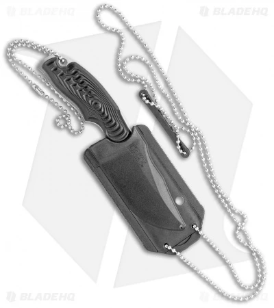 CRKT Ikoma Civet Bowie Neck Knife (2.4" Satin) 2805 3 CRKT Ikoma Civet Bowie Neck Knife (2.4" Satin) 2805 - Image 3