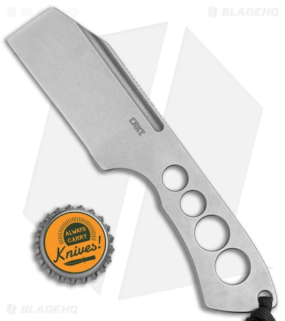 CRKT Jon Graham Razel Chisel Fixed Blade Knife Gray Stainless Steel (2" Steel) 4 CRKT Jon Graham Razel Chisel Fixed Blade Knife Gray Stainless Steel (2" Steel) - Image 4