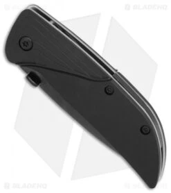 CRKT Koji Hara Ichi Spring Assisted Knife Black (2.5" Black) 1070K -CRKT CRKT Koji Hara Ichi black black BHQ 0650 er spine