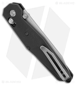 CRKT LCBK Crossbar Lock Folding Knife G-10 Black (3.4" Bead Blast) 3830 -CRKT CRKT LCBK Crossbar Lock Folding Knife G 10 Black BB BHQ 179634 jr side