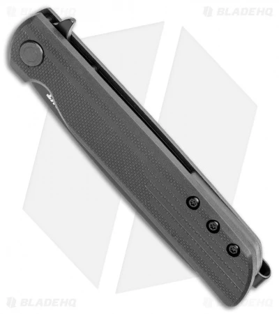 CRKT LCK + Spring Assisted Reverse Tanto Knife Black FRN (3.3" Black) 3802K 2 CRKT LCK + Spring Assisted Reverse Tanto Knife Black FRN (3.3" Black) 3802K - Image 2