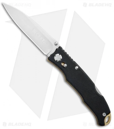 CRKT Lake Laredo Lockback Knife Black G-10 (3.25" Satin) 7265 1 CRKT Lake Laredo Lockback Knife Black G-10 (3.25" Satin) 7265