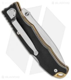 CRKT Lake Laredo Lockback Knife Black G-10 (3.25" Satin Serr) 7266 6 CRKT Lake Laredo Lockback Knife Black G-10 (3.25" Satin Serr) 7266 -CRKT CRKT Lake Laredo LB Black G 10 Satin Serr 7266 BHQ 85978 jr side